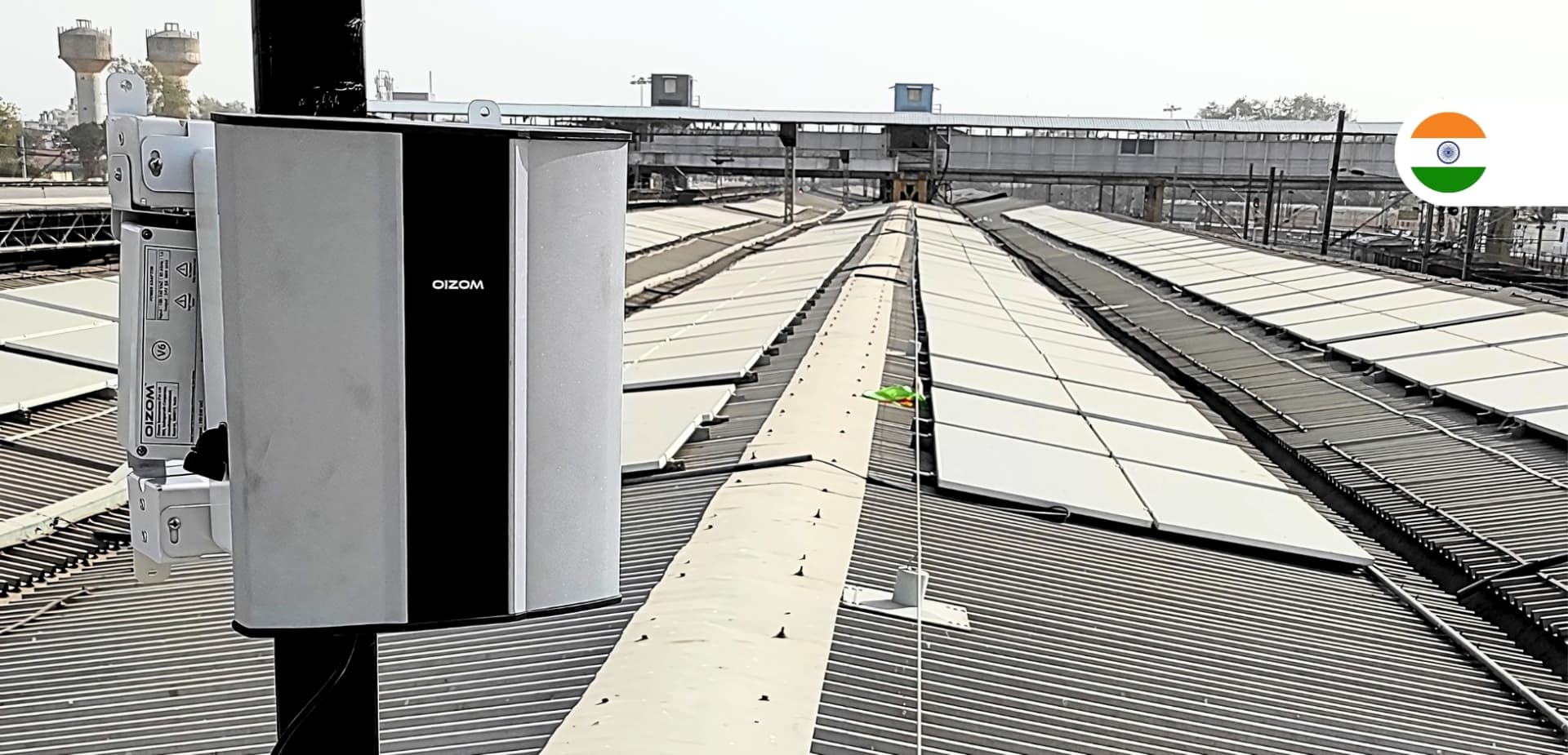 Ahmedabad Railway Station with Polludrone