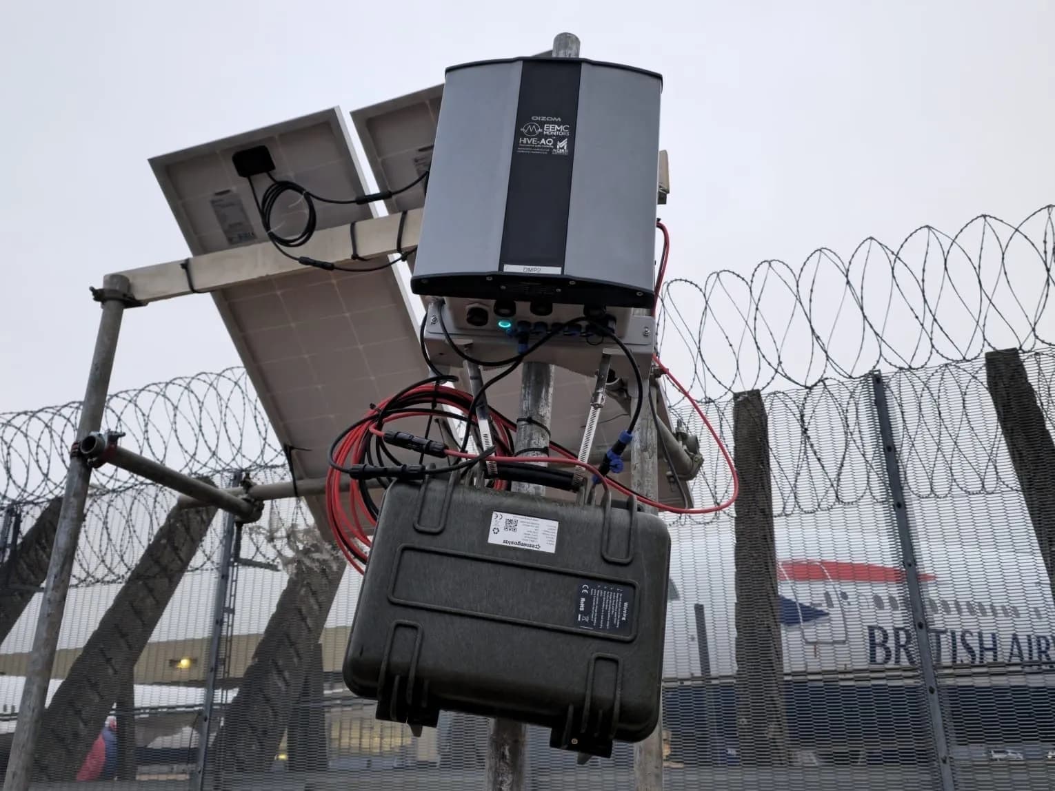 Polludrone Custom at Heathrow Airport