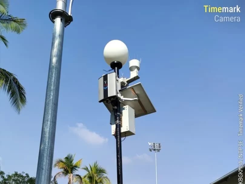 Oizom Polludrone at Bintulu Port