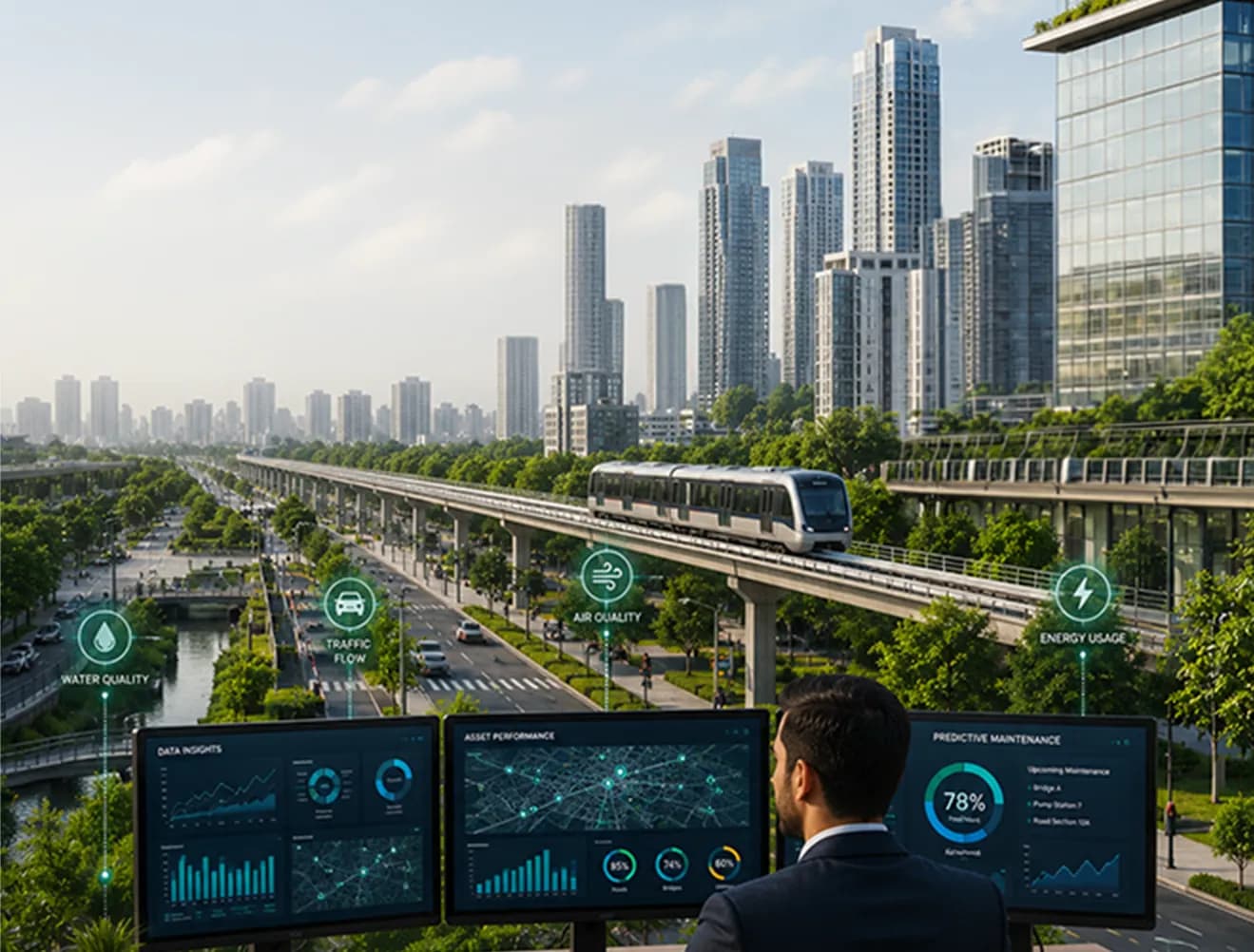 Data-Driven Infrastructure Development for Safer Breathing Conditions