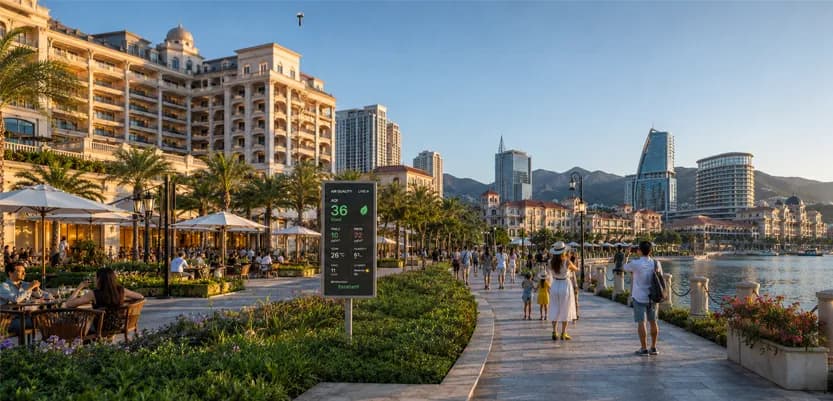 Hospitality & Tourism Air Monitoring