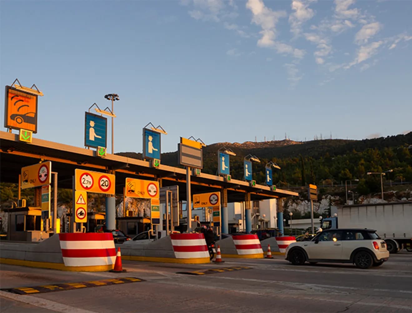 Toll Booth Monitoring for Reducing Pollution or Automation
