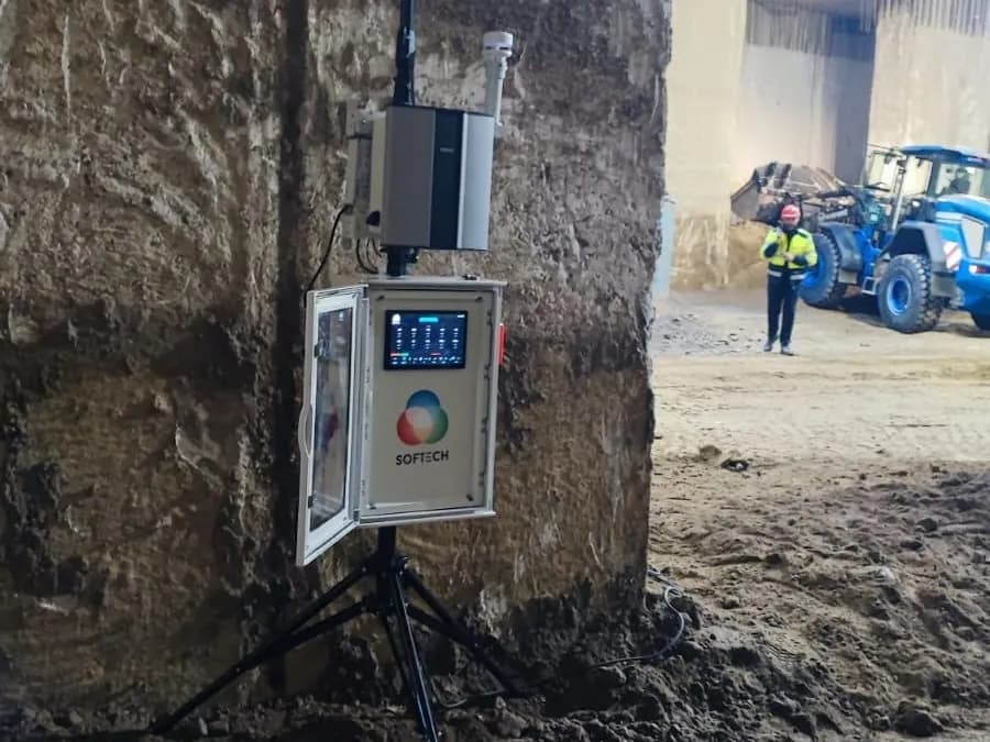 Polludrone Deployed at Underground construction site