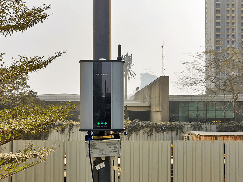 Oizom installed Polludrone for Air Monitoring System to mitigate Palava City pollution.