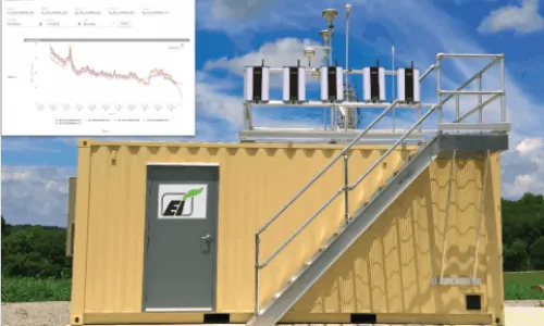 Oizom Environmental Sensors are calibrated against a reference station to ensure functioning in the ambient condition.