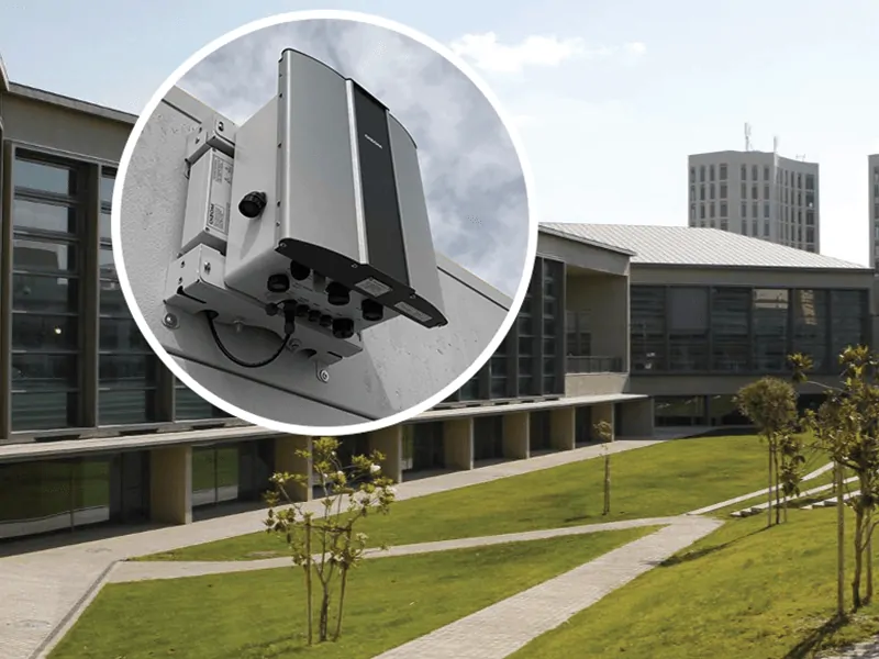 Oizom installed Polludrone Outdoor Air Quality Monitor across Granada Campus to create environmental data awareness.