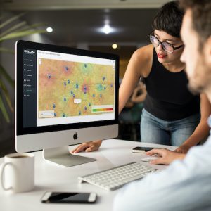 Real time pollution maps for better decision making