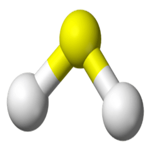 H2S molecular structure