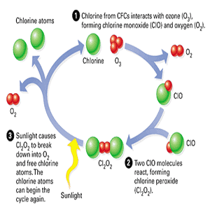 Formation of chlorine