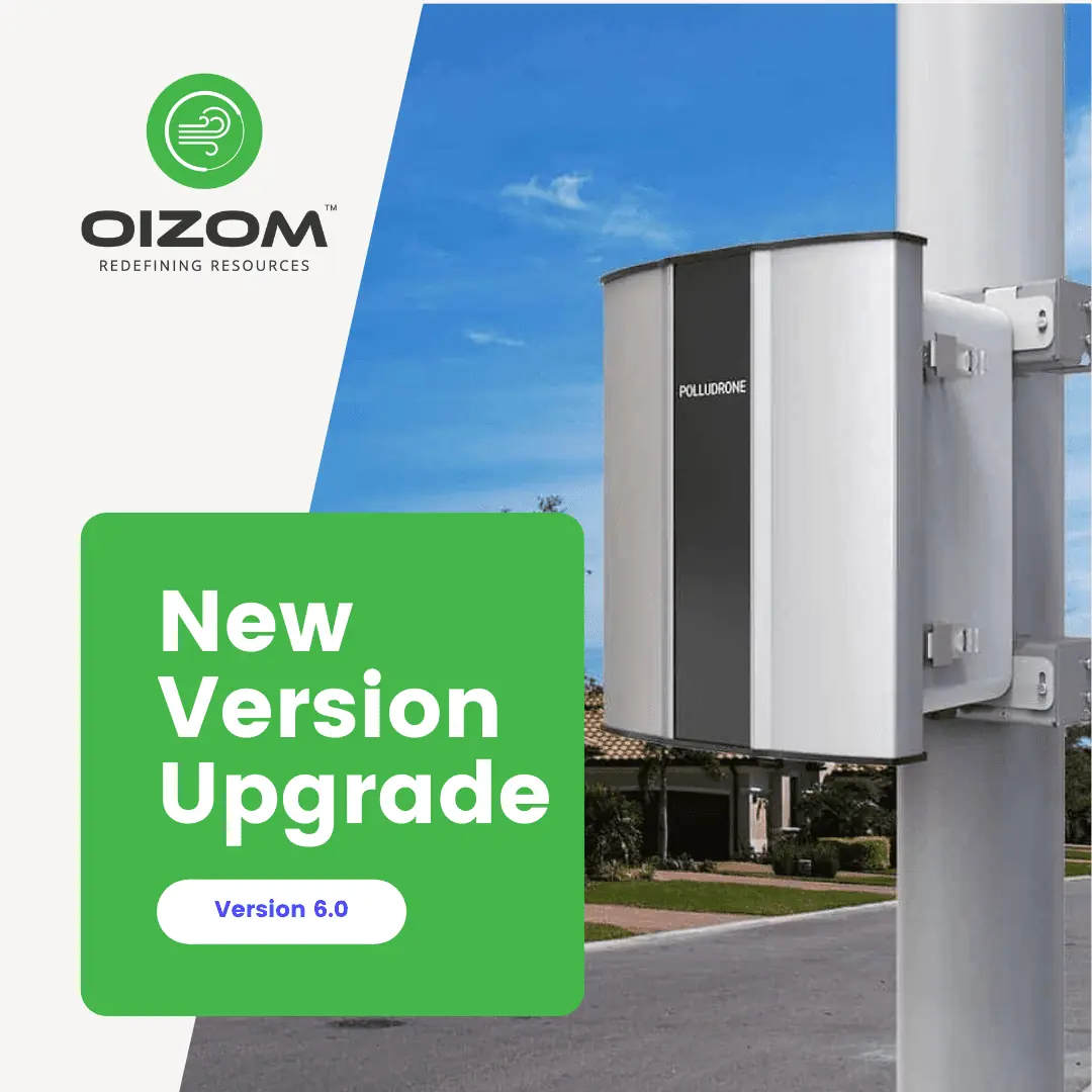 Oizom version upgrade to v6.0