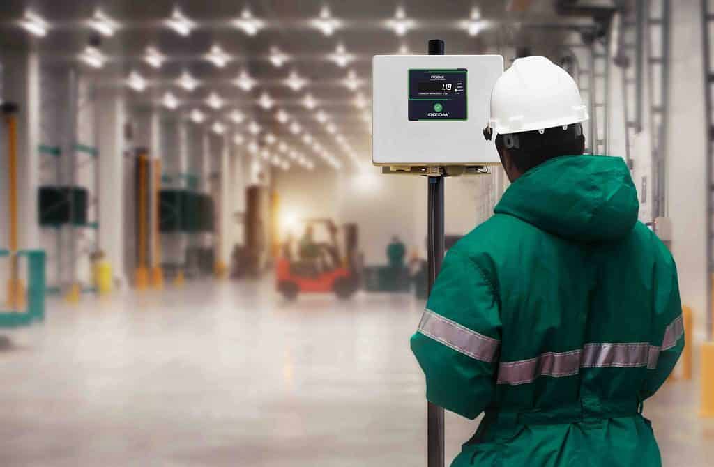 Oizom new product - AQBot for usecase - Indoor Air quality monitoring in industries