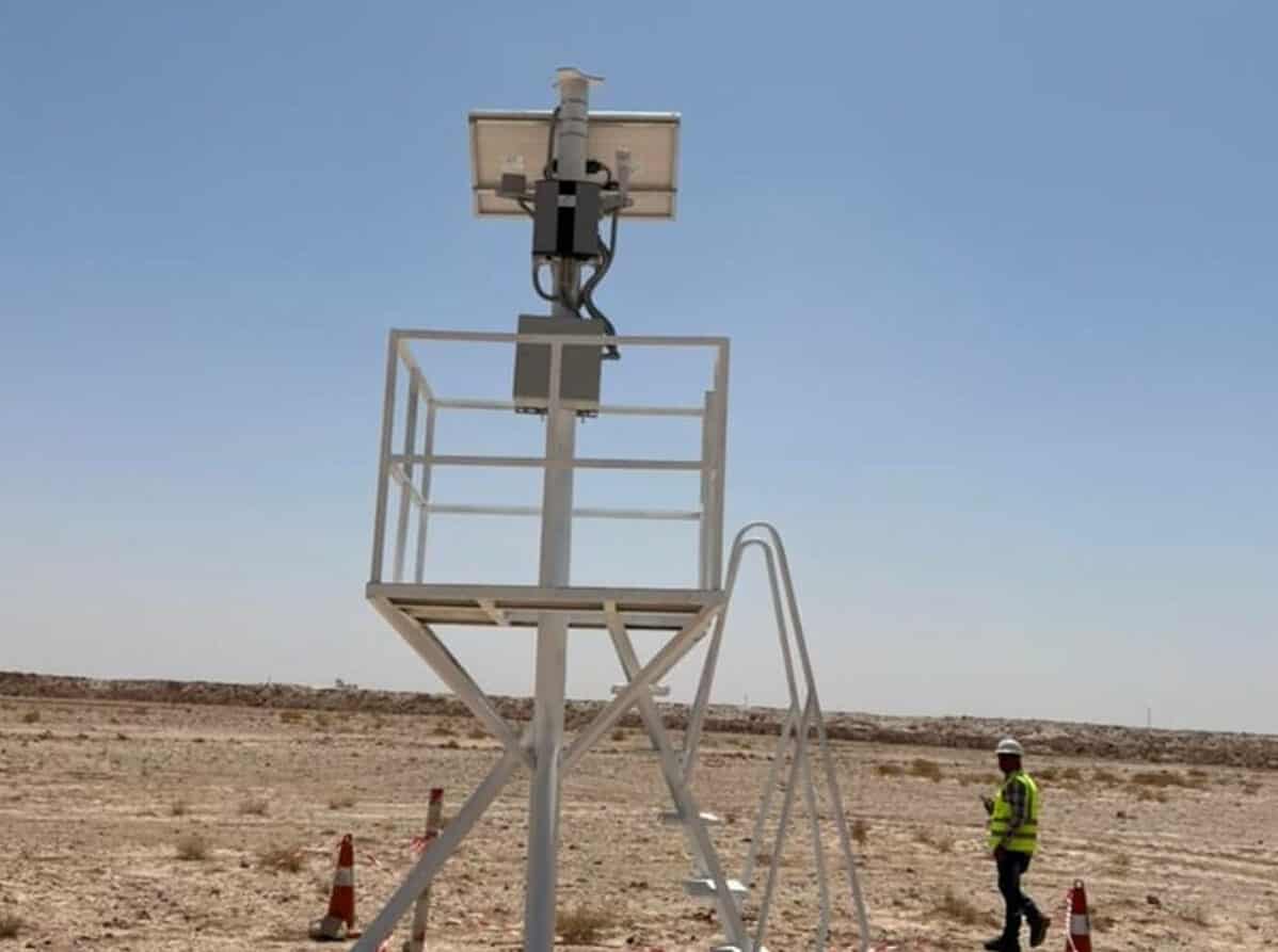 Air monitoring saudi mining