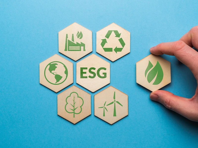 Nexus between ESG and air quality monitoring eventually assisting EHS performance of an industry