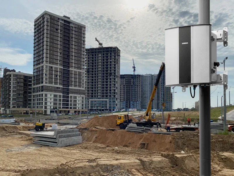 Construction air quality monitoring using Dustroid