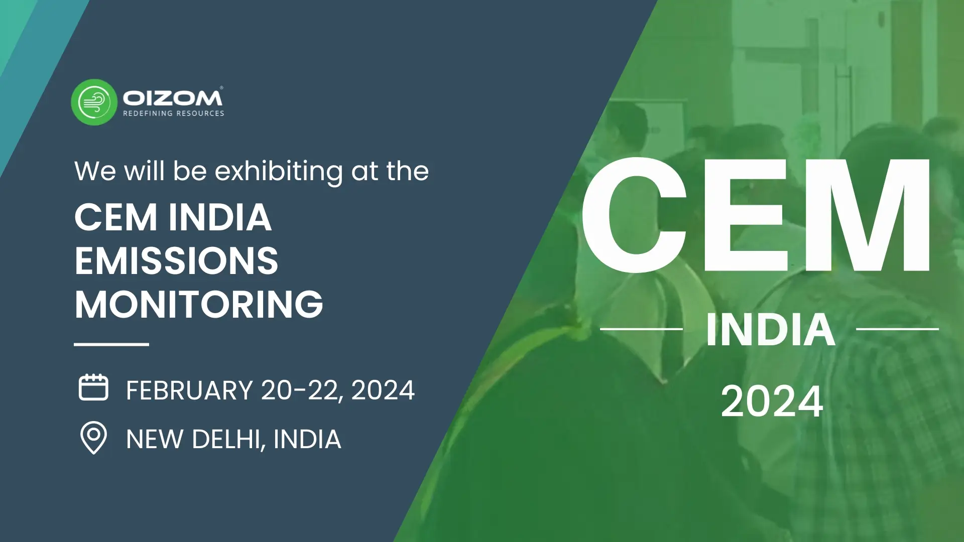 3rd CEM India event in Delhi on the 20th-22nd February 2024.