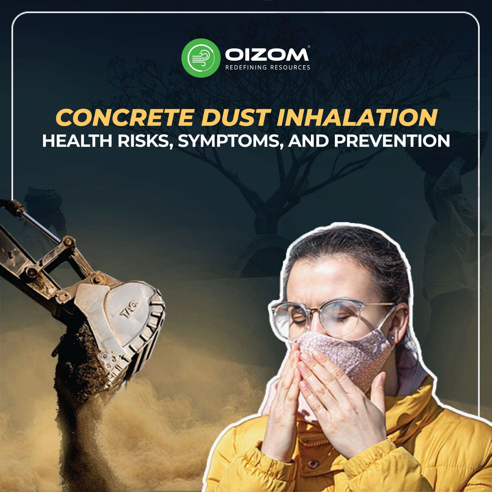 Concrete Dust Inhalation Health Risks, Symptoms, and Prevention
