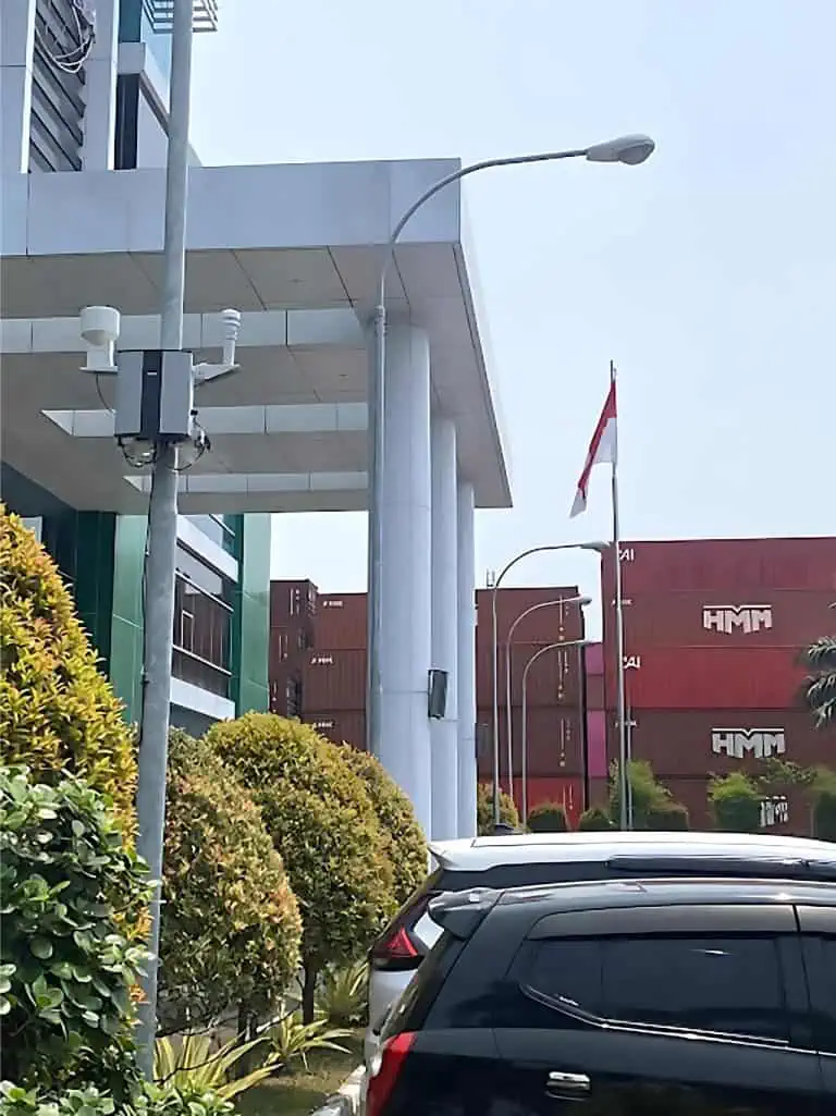 Oizom device in PT Kawasan Berikat Nusantara Industrial Zone