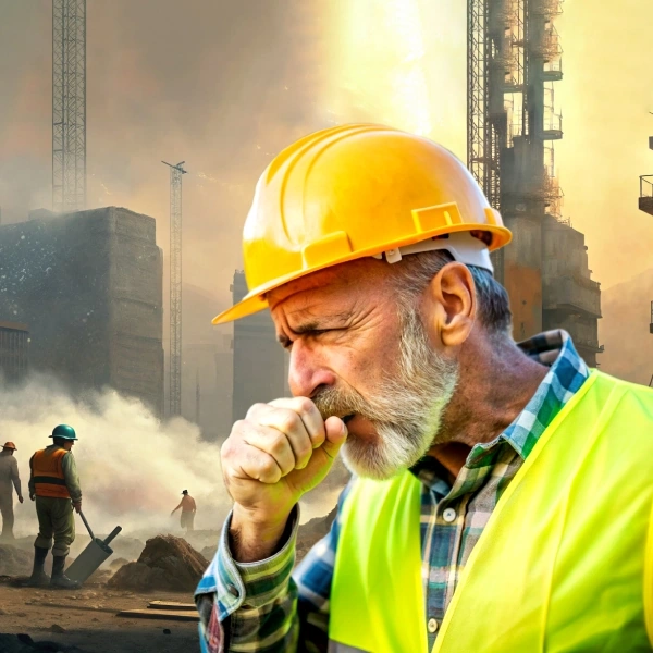 Can Construction Dust Cause Sore Throat?