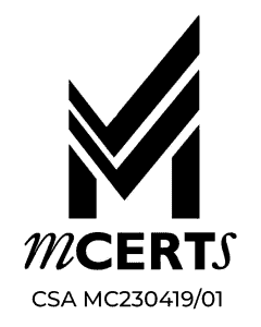 MCERTS Black for oizom