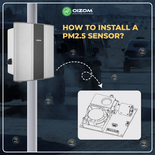 How to install a PM2.5 sensor