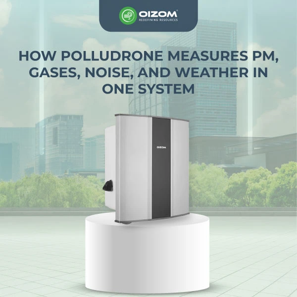 How Polludrone Measures PM, Gases, Noise, and Weather in One System