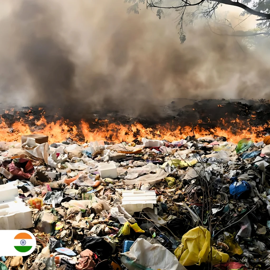 Greenland Waste Management Installed Oizom’s Polludrone for Air Quality Monitoring at Jharkhand Waste-Burning Site
