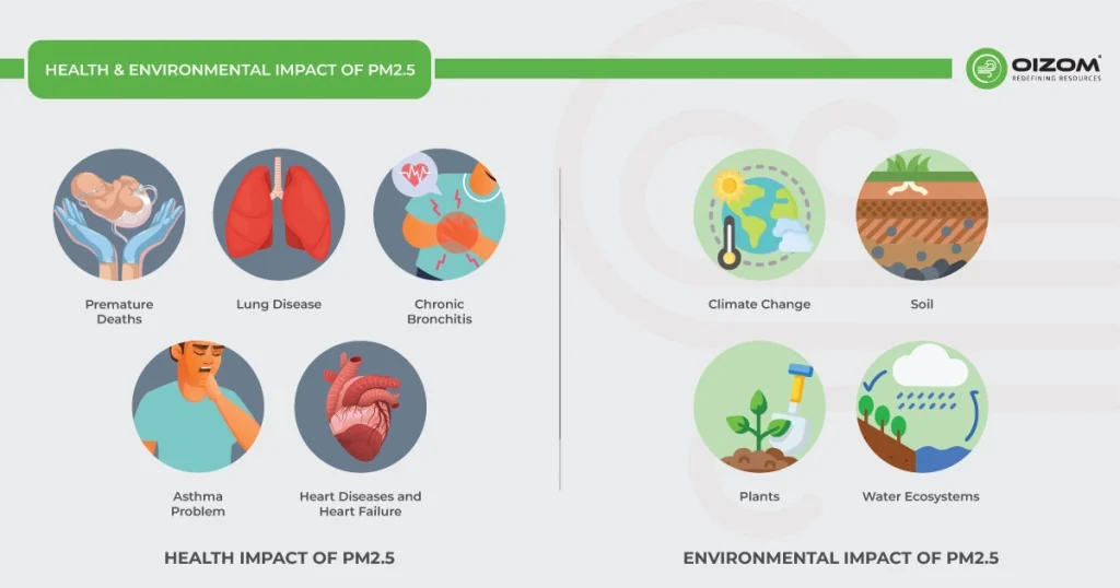 Health & Environmental Impact of PM2.5