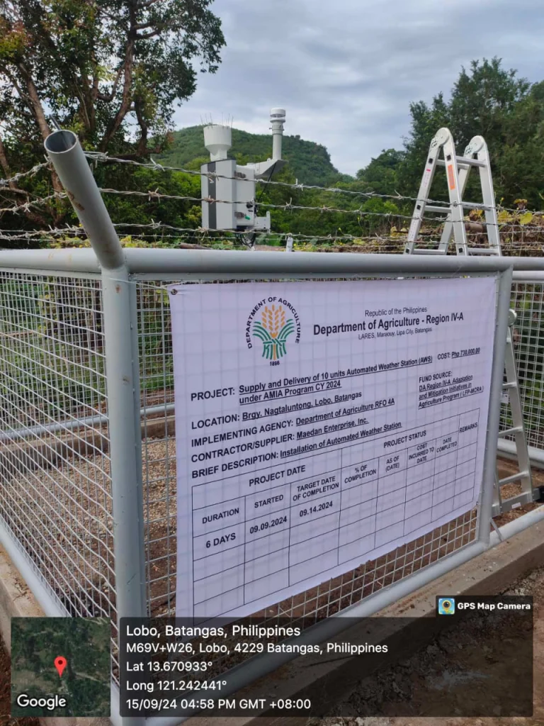 Weather Monitoring in Philippines