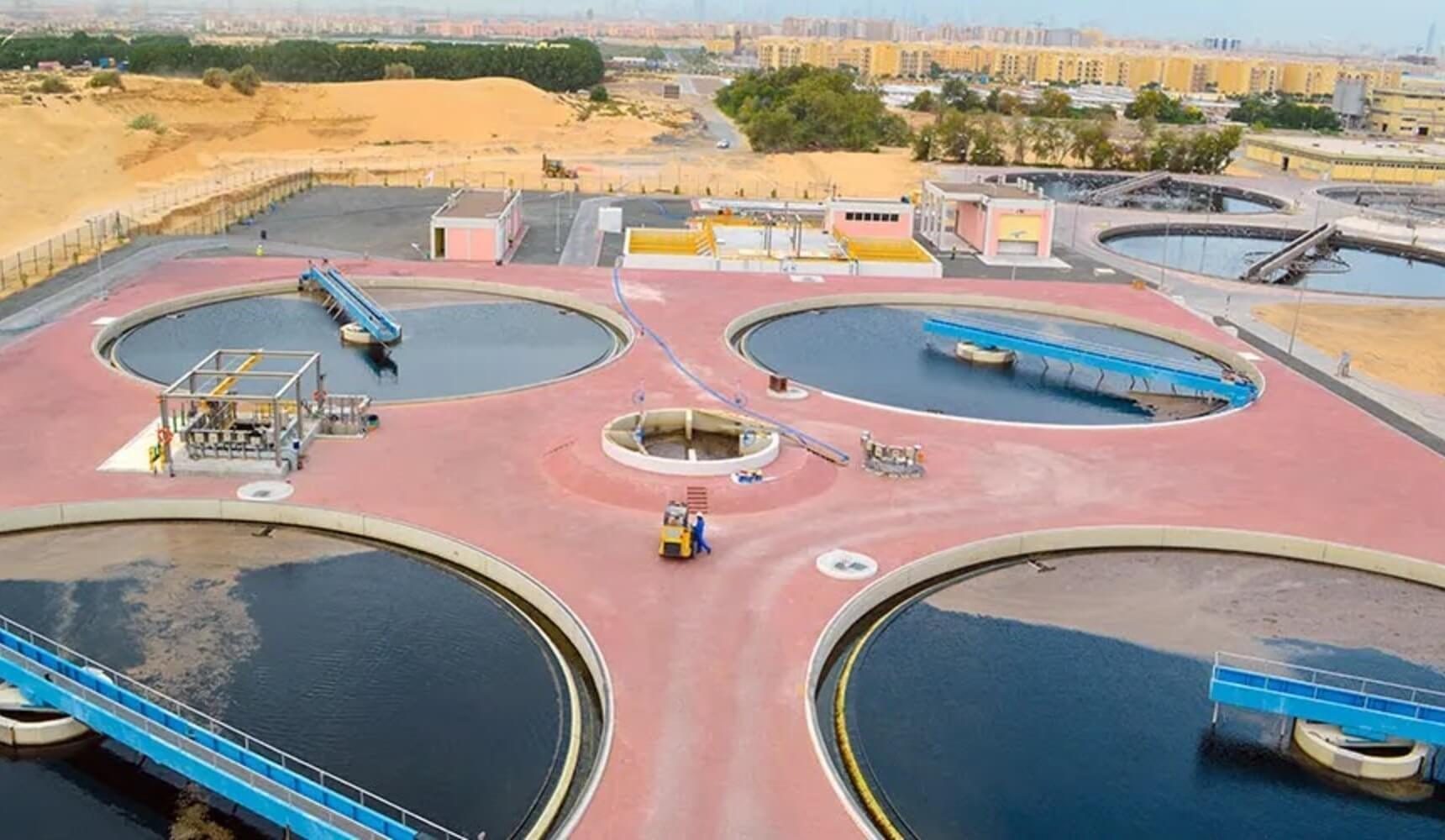 Odour monitoring in Al Alweer sewagewater treatment plant in Dubai