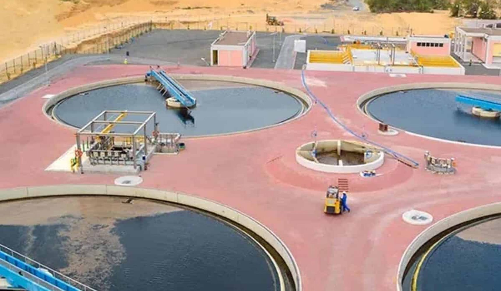 Odour monitoring in Al Alweer sewagewater treatment plant in Dubai