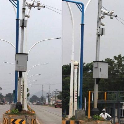 Smart air pollution monitoring Davangere