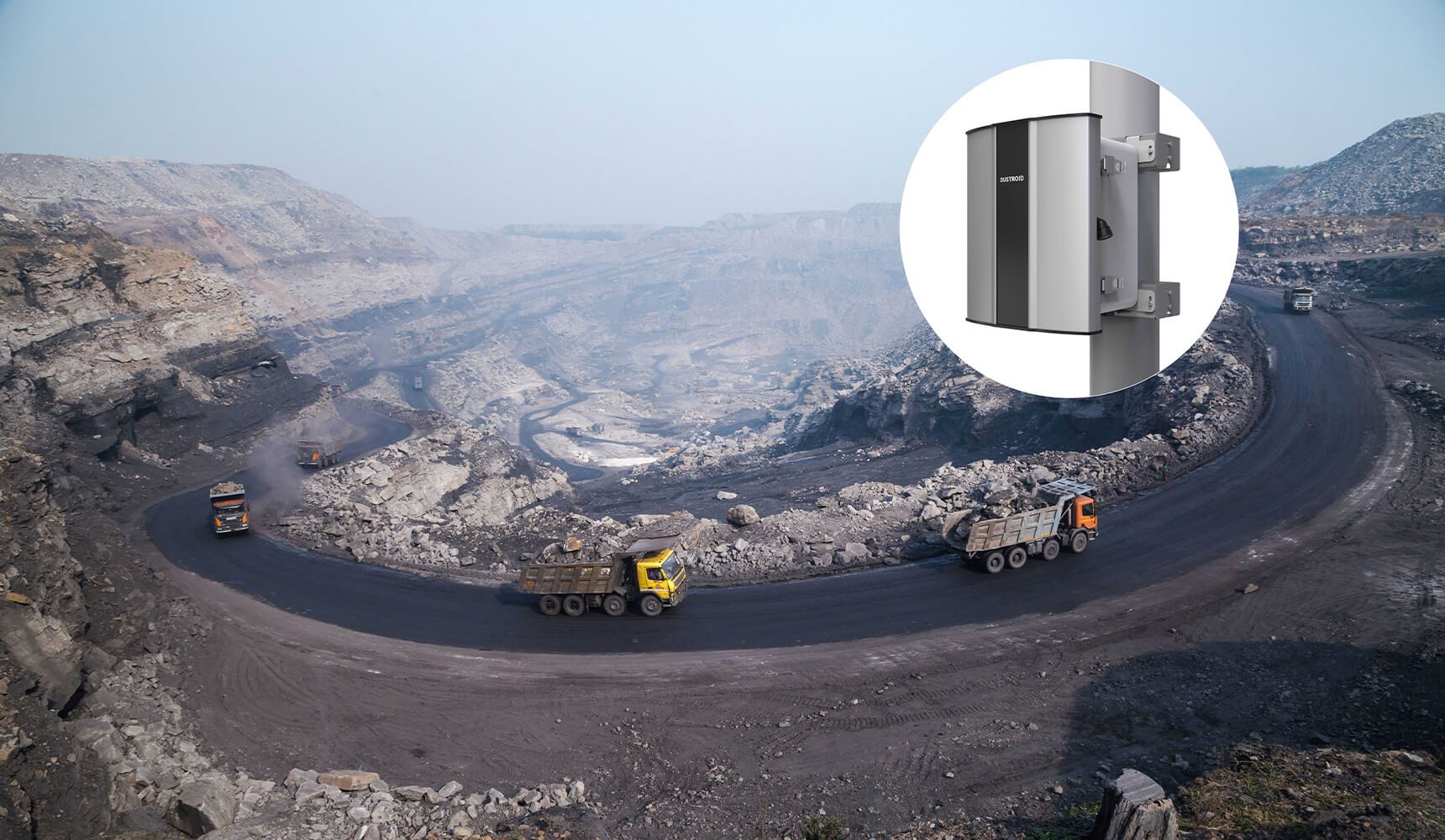 Coal mines dust monitoring