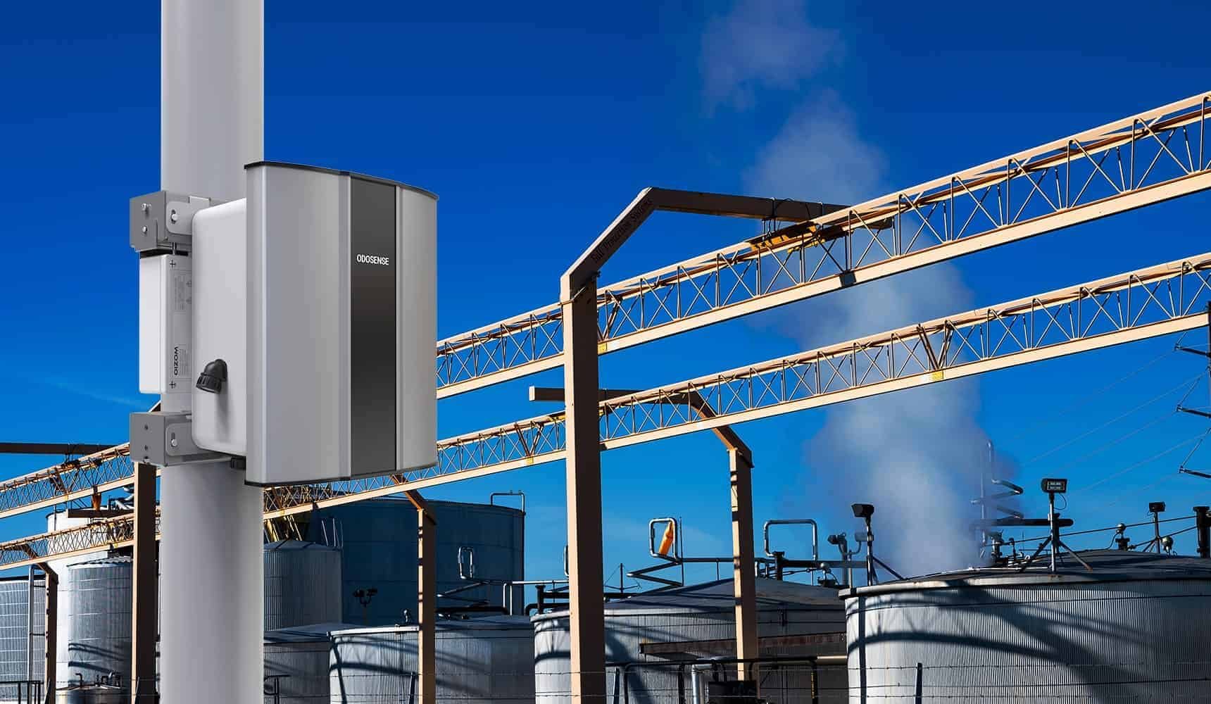 Odosense e nose-based Odour Monitoring System monitors and measures the harmful gaseous emissions from industries.