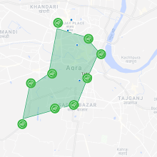 Oizom team strategically defines the location of Continuous Ambient Air Quality Monitoring System installation for higher data relevance.