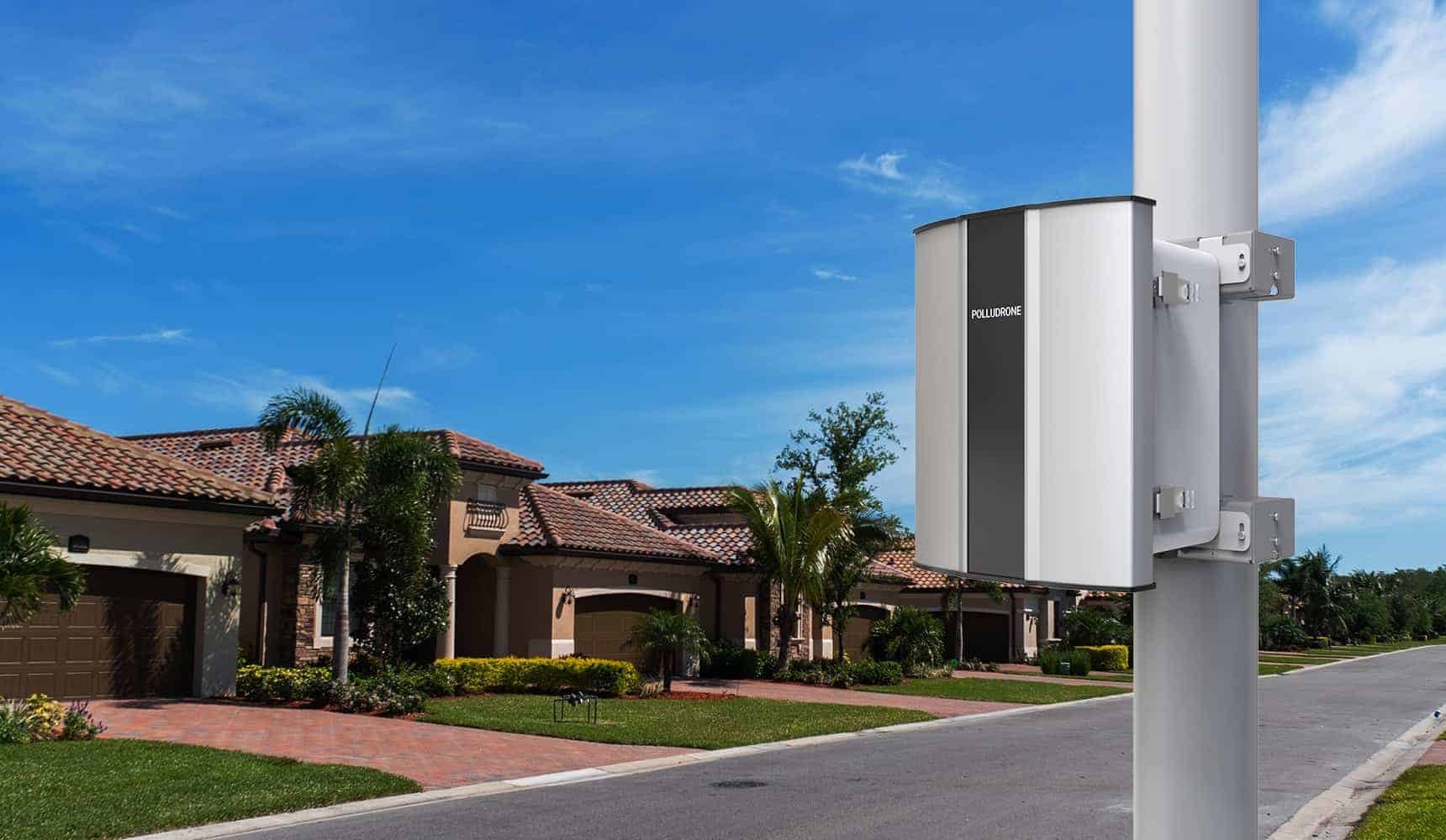 Polludrone Air Pollution Monitoring System monitors the environmental health of the campus to create awareness.