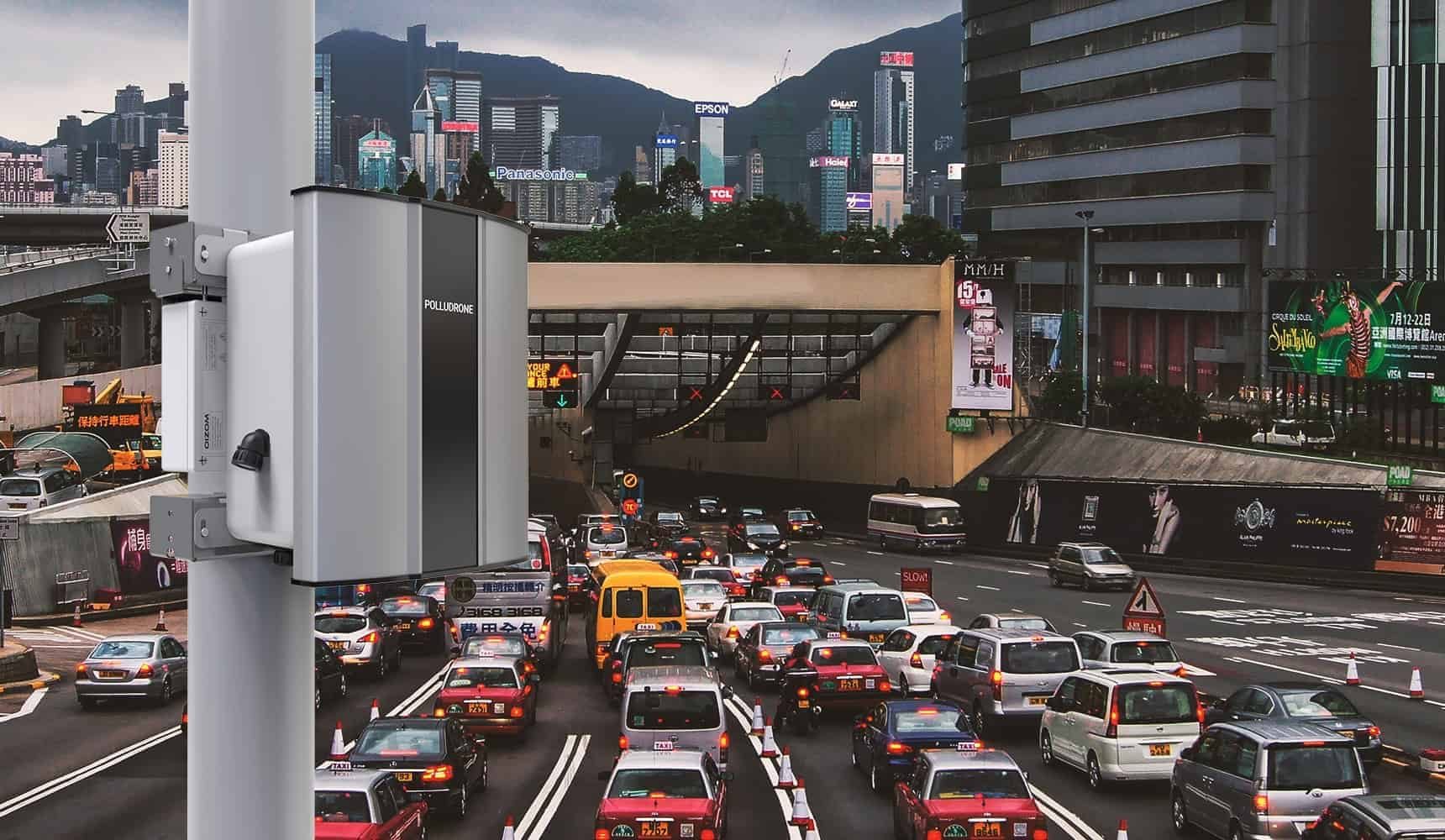Oizom Air Pollution Monitoring System can monitor traffic pollution inside tunnels to help reduce vehicle emission.
