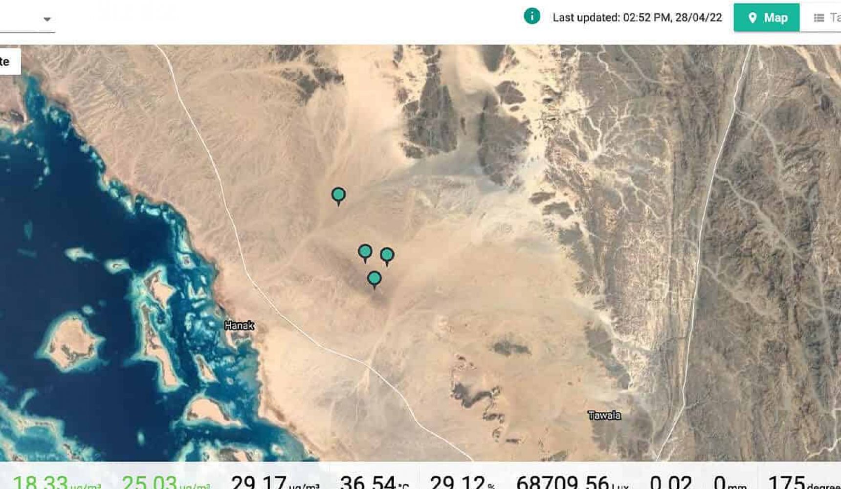 Red Sea Dust Monitoring