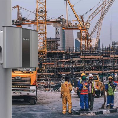 Real-time dust monitoring at construction site with Cambrian Engineering Corporation, Singapore
