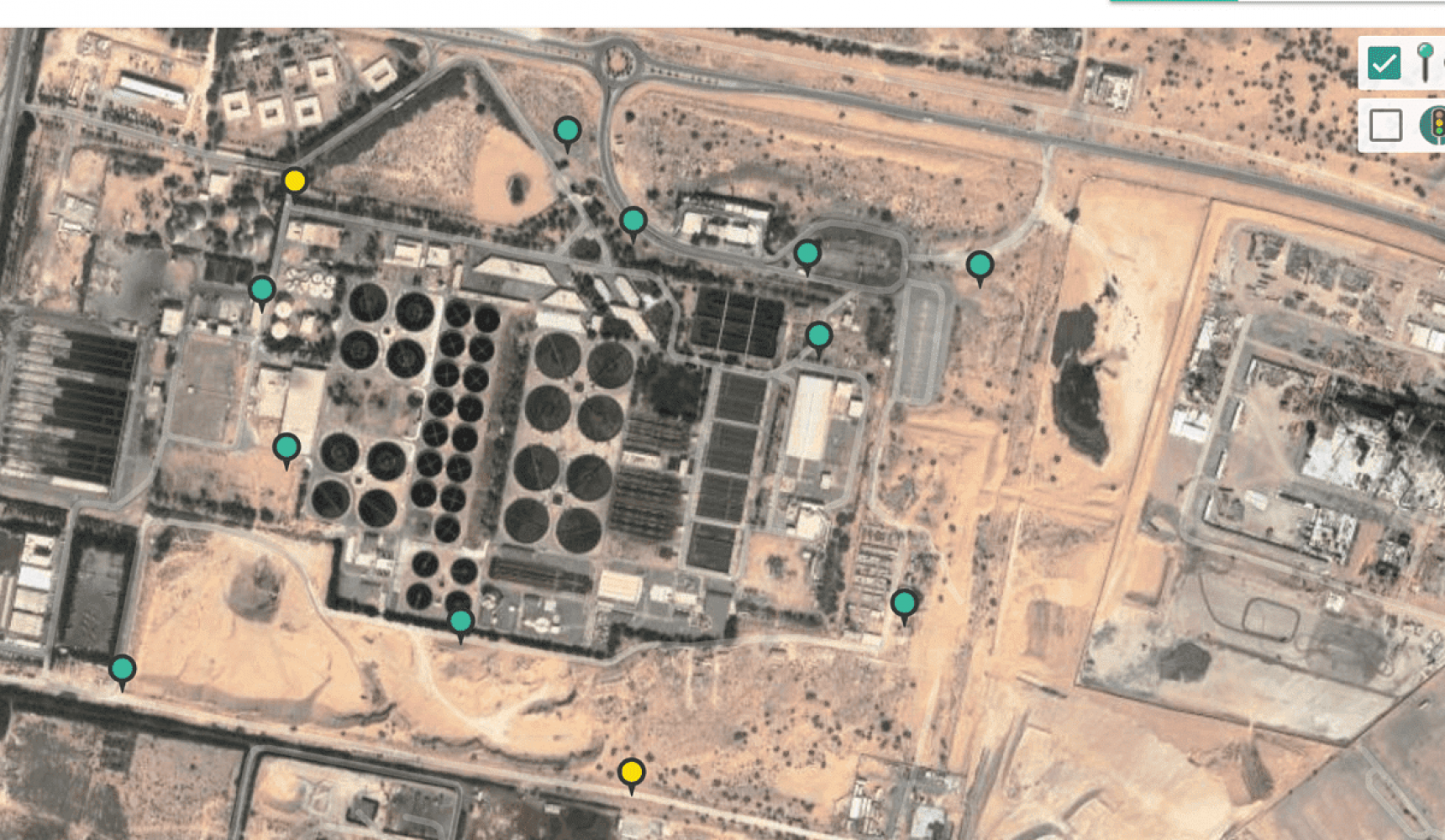 odour monitoring waste water treatment plant Dubai