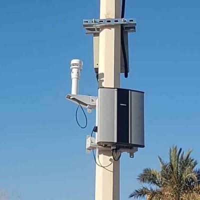 monitoring air quality in a construction site in Riyadh